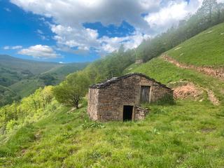 Masia a Vega de Pas. Terreno 52607 m2 con 2 cabañas pasiegas