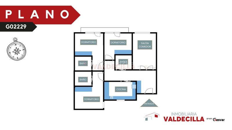 Foto 7f506e09-8039-4c22-9366-4ed36a0a4938. Rent flat with heating in Cuatro Caminos Santander