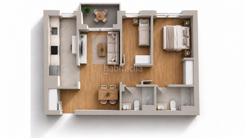 Foto 586c1bcb-28a7-46fd-8abf-d44ade466485. Flat 113m<sup>2</sup> in carrer camí sant pere del bosc 10 in residencial Blanes - vistamar Blanes