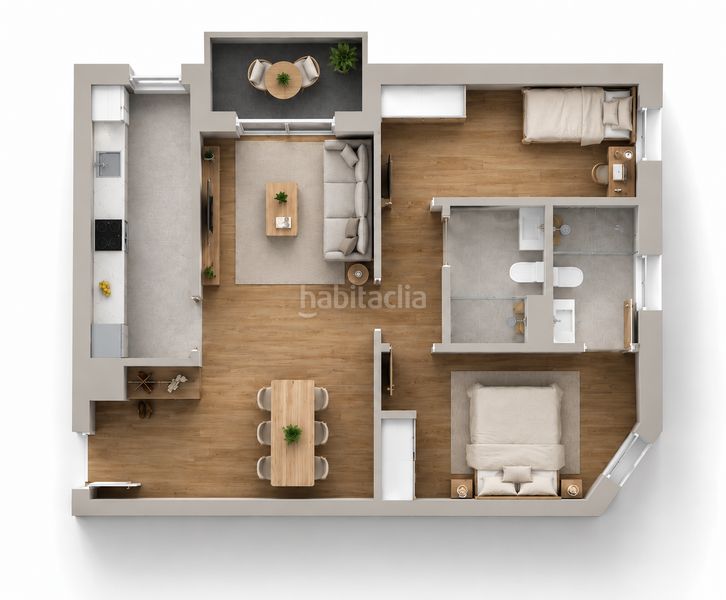 Foto 9444cd20-5fe8-49cf-8dbd-6ba6015a9073. Flat 113m<sup>2</sup> in carrer camí sant pere del bosc 10 in residencial Blanes - vistamar Blanes