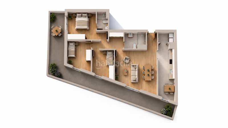 Foto eeec92c7-cb69-4c6a-b96f-27f08e4a3157. Flat 113m<sup>2</sup> in carrer camí sant pere del bosc 10 in residencial Blanes - vistamar Blanes