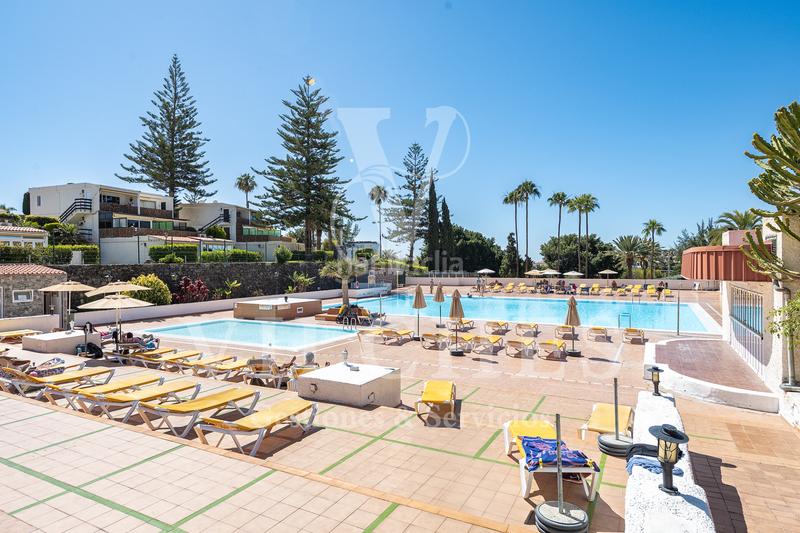 Foto 364be751-a1d7-43bc-9253-c0562f60655e. Location appartement avec piscine dans San Agustín - Bahía Feliz San Bartolomé de Tirajana