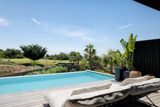 Casa a Valle Romano Golf. Exclusiva villa de lujo en primera línea de golf con vistas al m
