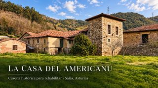 Casa a Salas. La casa del americanu: casona histórica para rehabilitar en sala