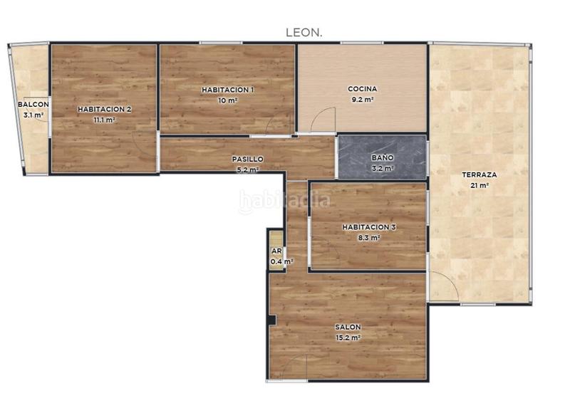 Foto e3b4f6e8-6d84-46aa-8ba6-23f3a8b37ecc. Appartamento con riscaldamento parcheggio in Arteagabeitia - Retuerto - Kareaga Barakaldo