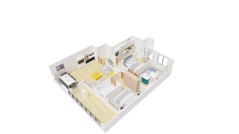 Foto c2cab196-9a5b-4cd6-973e-11d5166e2b1a. Pis amb calefacció aparcament piscina a Rosales del Canal Zaragoza