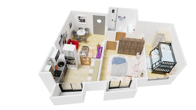 Foto 77a394f8-e189-48df-a8ae-660ab541d03f. Flat with heating parking in Casco Antiguo Huesca