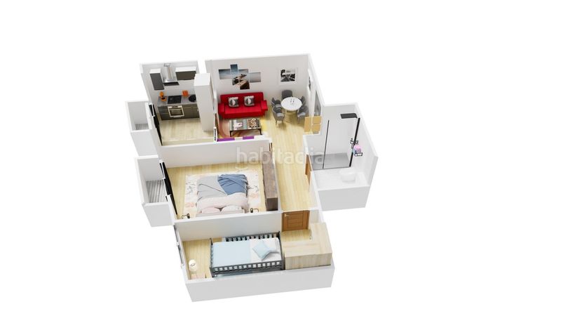 Foto eb56c1bb-fdfd-4e9c-8ad9-368a42776523. Flat with heating parking in Casco Antiguo Huesca