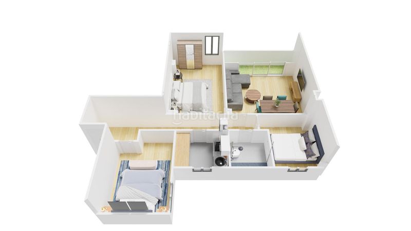 Foto 1e78d831-cf2d-49c8-b57c-10a6ba757ec2. Flat in calle ramon y cajal 21 in Santo Domingo y San Martín Huesca
