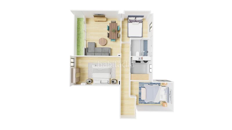 Foto 58a4f02c-fb85-4b2b-9864-efa5a5061b45. Flat in calle ramon y cajal 21 in Santo Domingo y San Martín Huesca