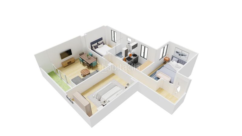 Foto a7876209-87d4-4d11-a0e0-455c26919da5. Flat in calle ramon y cajal 21 in Santo Domingo y San Martín Huesca