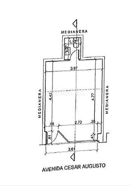Foto 2165ca7b-0cb3-4225-8c04-5dd33007bb18. Location local commercial dans Plaza de Toros Zaragoza