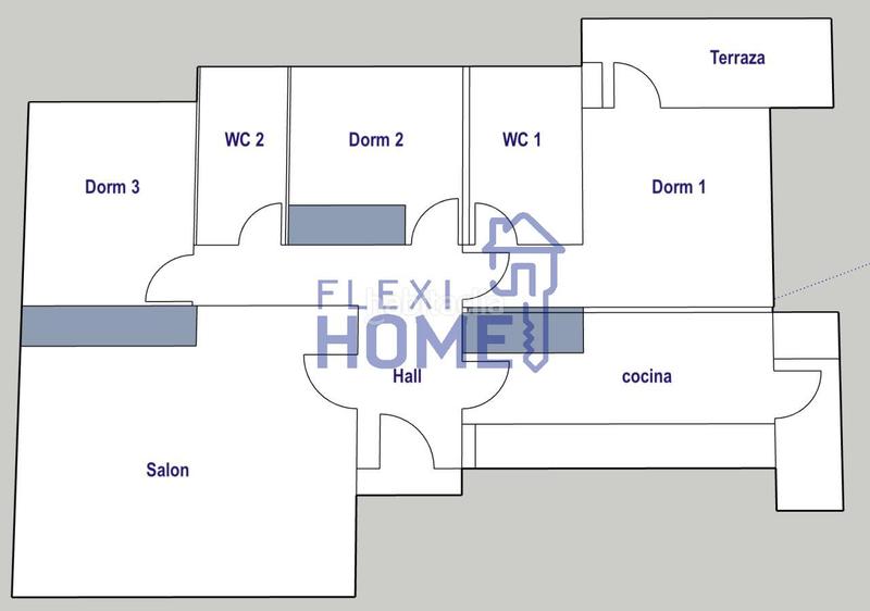 Foto 7f89e6ec-104f-49bd-92f8-127cd23b3076. Flat with heating parking pool in El Olivar Alcalá de Henares