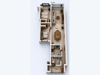 Appartamento  Calle de la isla de córcega. Piso 2 dormitoriosbaño terrazaascensor
