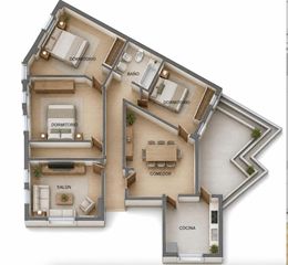 Pis  Calle de la libertad. Piso en alcobendas de 3 dormitorios 2baños terraza