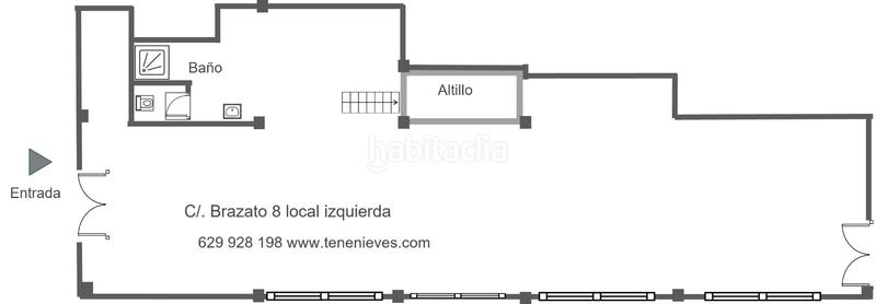 Foto 0245f665-54e3-4915-a437-4071a10a6825. Lloguer local comercial a calle de brazato 8 a Casablanca Zaragoza