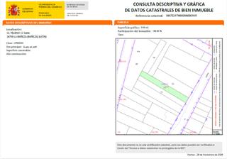 Wohngrundstück in Bañeza (La). Solar  la bañeza teleno