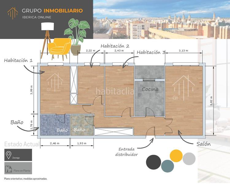 Foto 5773db9e-b53a-4e65-8eec-8f9f9779117c. Flat with heating parking in Santa Isabel Zaragoza