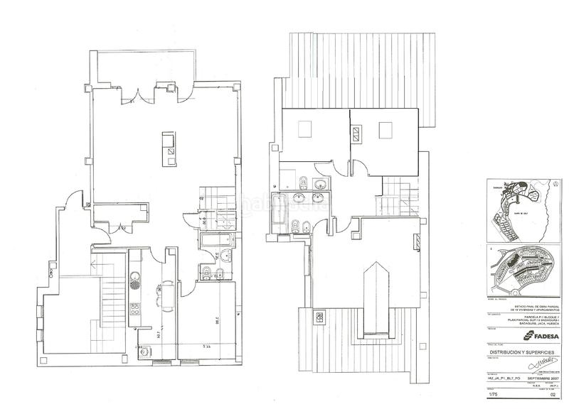 Foto a91af345-1161-49aa-9aec-fba2691768c7. Zweistöckige wohnung mit heizung parking pool in Poblaciones Norte Jaca