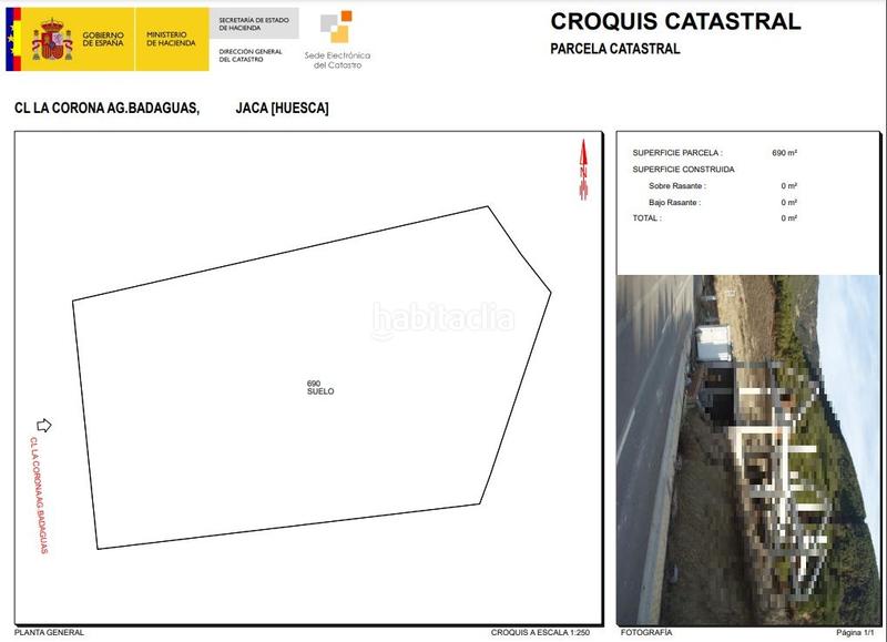 Foto c27b854a-7578-4063-bb8a-3bf6d1d7e7ea. Terreno residencial en Jaca