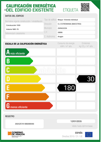 Foto 3c8126a0-c3e5-4433-bc7b-62e1d1ef95fa. Pis amb calefacció a Ruiseñores Zaragoza