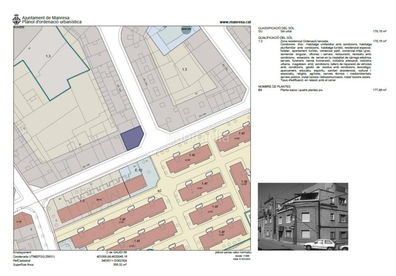 Foto f5fa505f-4688-4900-853d-955ac10b4418. Residential plot in Font dels Capellans - Sagrada Familia Manresa