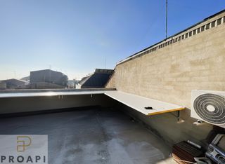 Etagenwohnung in Santa Coloma de Farners. Ático para estrenar con terraza