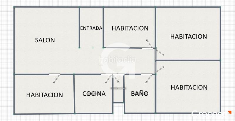 Foto 6c270827-0ce9-4343-ac11-d3ad05d5d6c0. Piso amplio piso en les corts con doble orientación en Barcelona