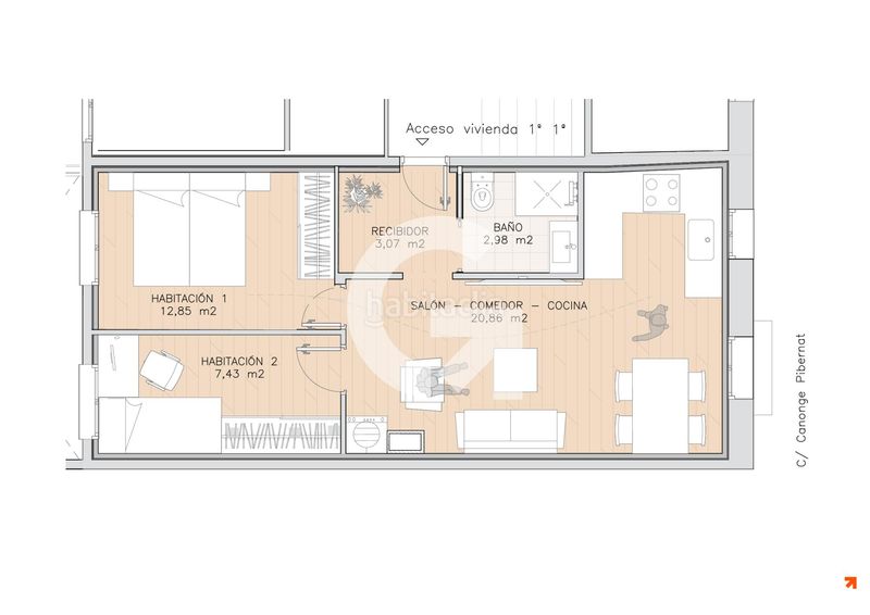 Foto 4d3598f0-03b5-4bcf-b244-2edab283a535. Pis amb calefacció a Sants-Badal Barcelona