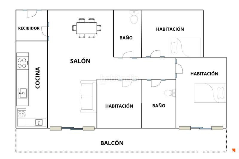 Foto 3df4fac6-efeb-4766-bb9c-b2ff09384c8a. Ático luminoso ático ! en Cunit residencial Cunit