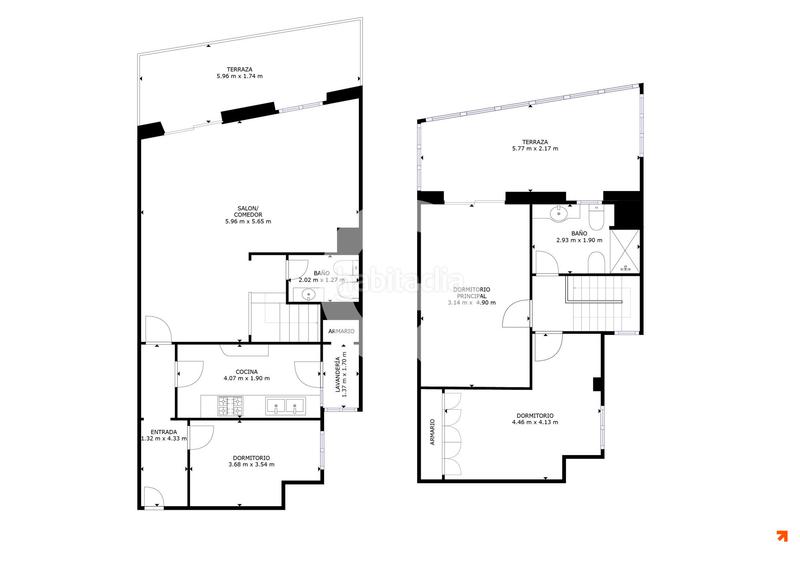 Foto 7ce88bd2-672f-41e4-b737-9d5960fcd963. Duplex con riscaldamento in Horta Barcelona
