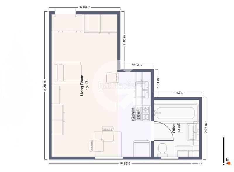 Foto be6e62ec-af02-45af-80f8-7b3587118dab. Loft a Centre Torredembarra