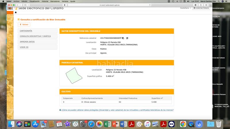 Foto 7b6092a6-a72f-491a-a2cc-6335e339b23c. Rural plot in tv-7232 1 in Vilalba dels Arcs