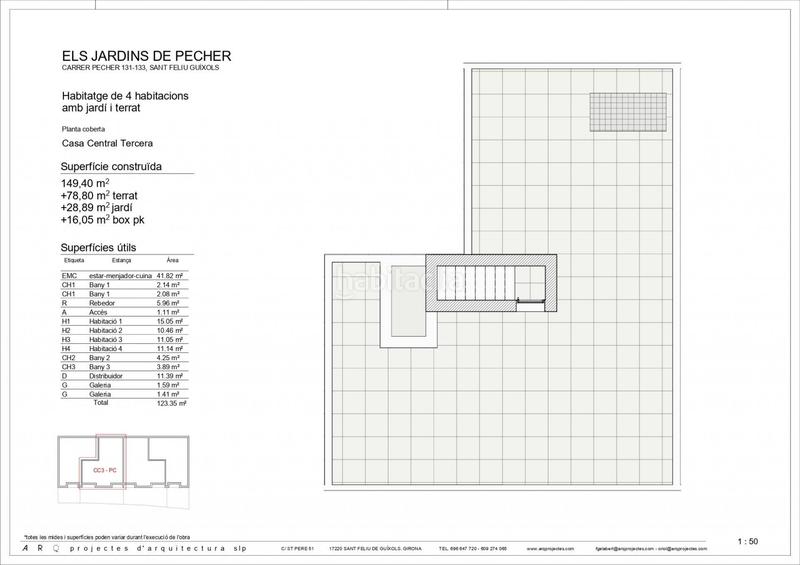 Foto 1d5bdcff-1cd6-464d-86fb-40ec3135d9c8. Reihenhaus mit heizung parking in Mas Trempat-Sant Amanç-Casa Nova Sant Feliu de Guíxols