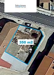 Terreny residencial a Barrax. Terreno urbano de 350 m2  en carretera nacional n430