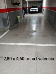 Autoparkplatz in Carretera antiga de valència 57. Plaza de parking a la venta