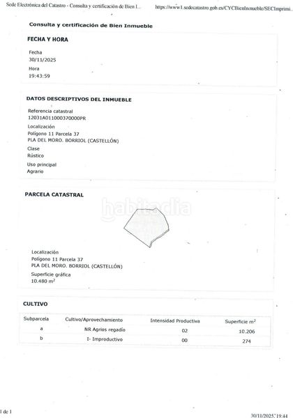 Foto 0f374a8d-64ff-493f-9eb2-0569a5371c42. Finca rústica a Borriol