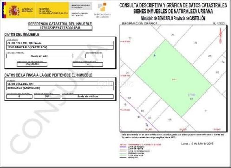 Foto ad036d24-3b5f-4c82-8990-7829d3db648a. Terreno residencial en Papa Luna - Platja del Gurugú Benicarló