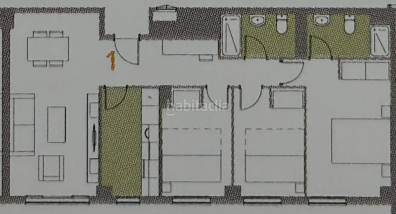 Foto 981c5eaf-79dc-48b2-8bd3-e648671d38f0. Flat with heating parking in colores - entreparques Sevilla