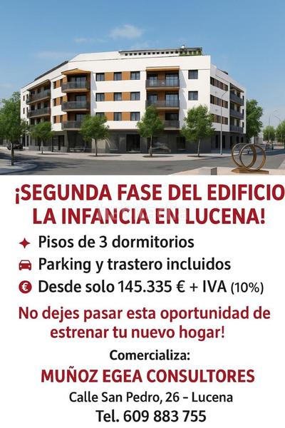 Foto eb51acb8-c7c6-421c-9829-f268f2878ef7. Etagenwohnung mit parking in Poleares Lucena