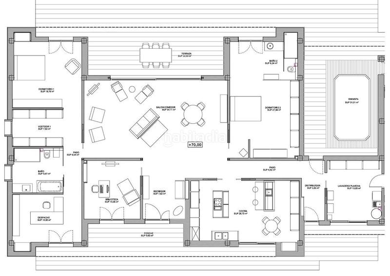 Foto 41d3ea63-0ad9-436a-8964-2d09279a9abc. Chalet exclusiva villa de estilo moderno y atemporal con vistas despejadas al mar en Sant Pere de Ribes