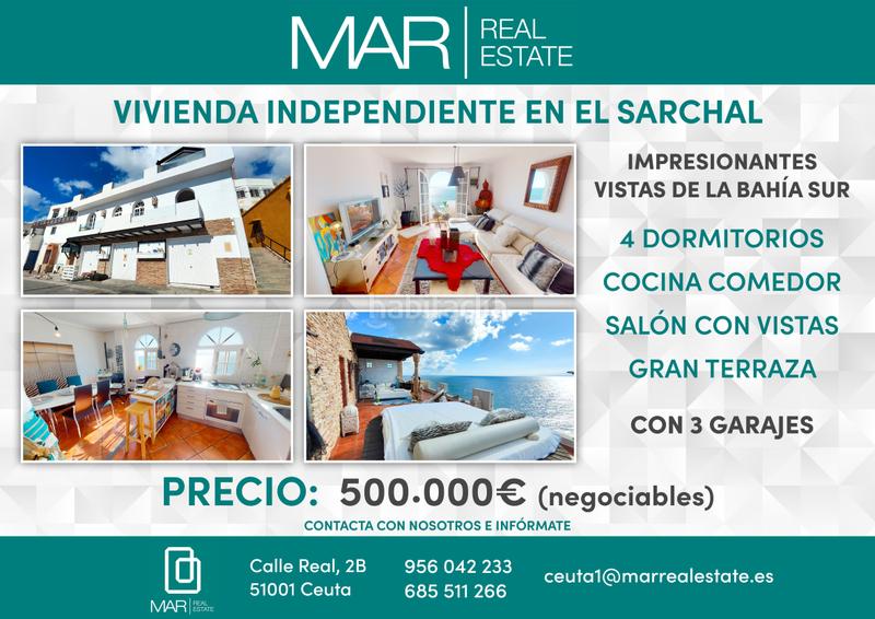 Foto 80f54adf-fb3b-4641-aaa0-677fe0566fa0. Casa adossada amb calefacció aparcament piscina a Ceuta