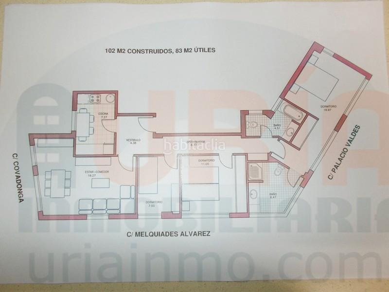 Foto 12d4a183-2466-4906-b63d-45f583d31367. Appartamento con riscaldamento in Salesas - Foncalada - Campoamor Oviedo