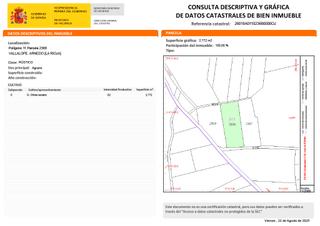 Rural plot in Arnedo. Finca en vallalope