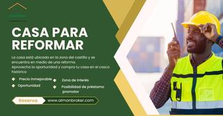 Casa  Calle castillo. Casa en zona castillo para reformar