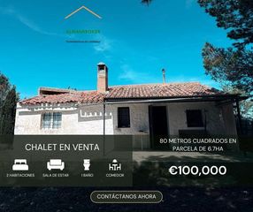 Chalet in Almansa. Casa de campo en terreno de 6.7ha