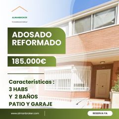 Casa a schiera in Almansa. Amplio adosado semireformado en almansa, zona san juan