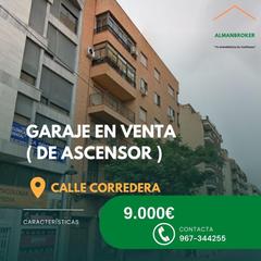 Aparcament cotxe a Almansa