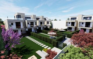 Semi detached house in Carretera bao-coruxo 74. Nueva urbanizacion de 5 adosados y 3 pareados en coruxo