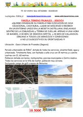 Terreny residencial en Camino lastras 8. Parcela urbanizable en frumales